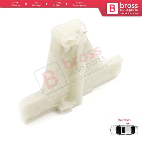Window Regulator Repair Clips Rear Right for Audi A3 MK2 8P 8PA 8P1 2003-2013 4/5 Door 8P4839462
