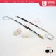 Window Regulator Repair Kit Rear Left for Mercedes S Class W140 1992-1999 4-Door Sedan 1407301146