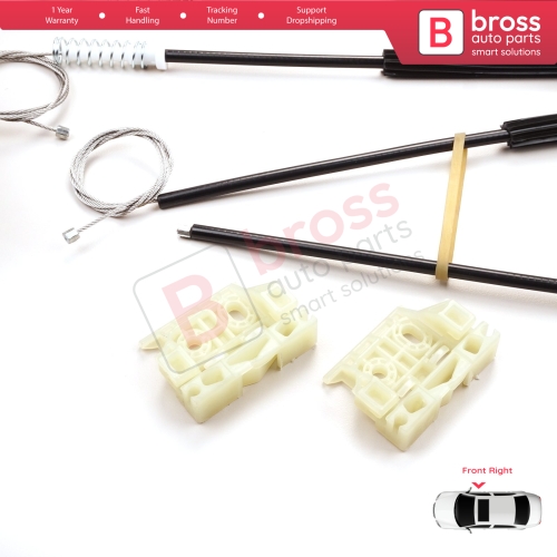 Power Window Regulator Repair Set Front Right for Citroen C4 Picasso MK1 UD Grand UA 2006-2013 MPV 9222CT