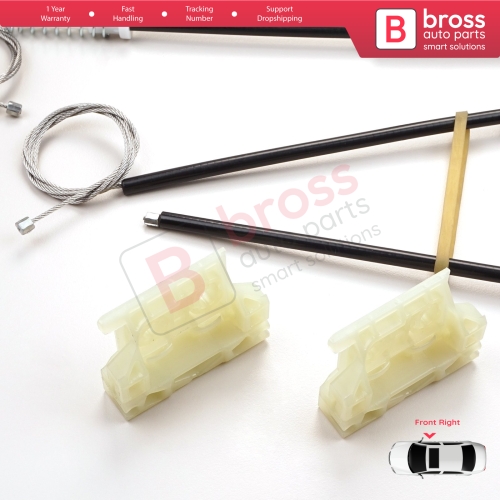 Power Window Regulator Repair Set Front Right for Citroen C4 Picasso MK1 UD Grand UA 2006-2013 MPV 9222CT