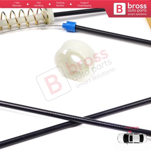 Window Regulator Repair Kit Right for Mini Cooper MK1 R50 R52 R53 2001-2008 2/3 Door HB Convertible 51337039452