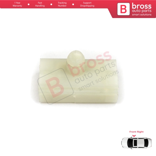 Window Regulator Repair Clips Front Right Door for Renault Megane MK1 X64 1996-2003 4/5 Door 7700834346