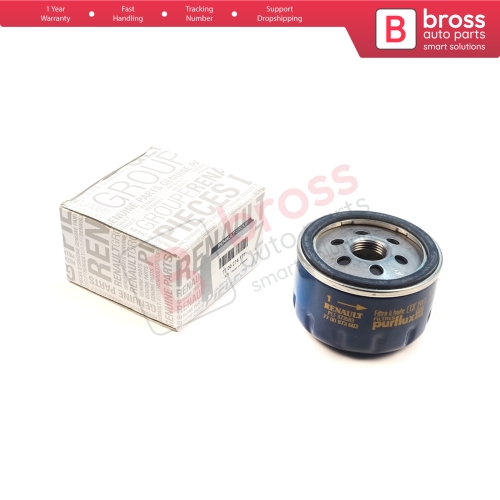 Oil Filter Genuine Renault MAIS 7700274177 for Dacia Dokker Duster Lodgy Logan Sandero Solenza 