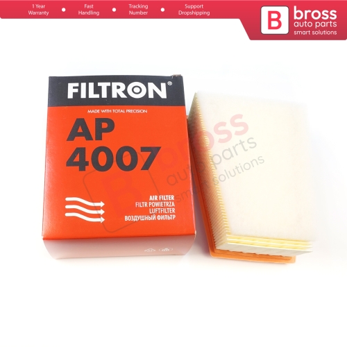 Air Insert Filter Genuine FILTRON AP 4007 for VAZ Lada Largus FS KS RS 2012-On with K4M Motor