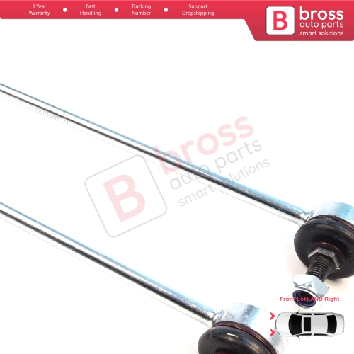 2 Pieces Front Sway Bar Stabilizer Link for Renault Laguna MK3 Mazda 3 5 Axela Biante CC Premacy CR Volvo S40 2 V50 C70 2 V40 3M513B438AB