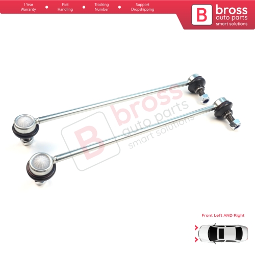2 Pieces Front Sway Bar Stabilizer Link for Cupra Seat Alhambra 2 Altea Ateca KH7 Formentor Leon Tarraco Toledo 3 1K0411315B