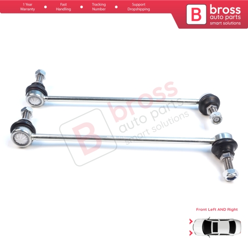 2 Pieces Front Left Right Sway Bar Stabilizer Link for Renault Koleos MK1 2 Scenic Megane E-Tech QM5 QM6 Infiniti QX60 546681AA0A