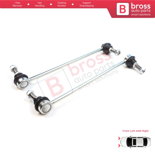 2 Pieces Front Left Right Sway Bar Stabilizer Link for Renault Koleos MK1 2 Scenic Megane E-Tech QM5 QM6 Infiniti QX60 546681AA0A