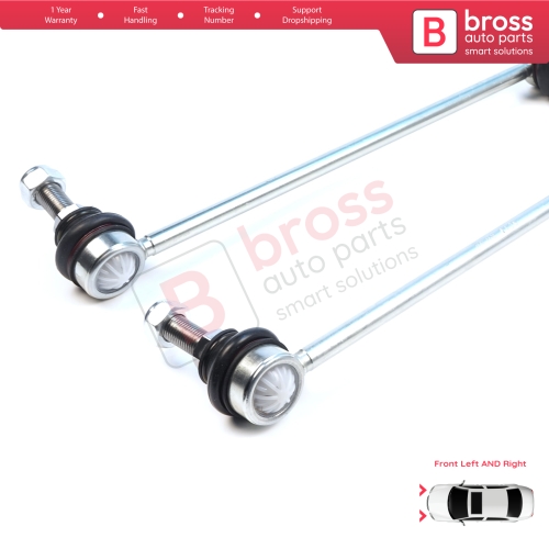 2 Pieces Front Left Right Sway Bar Stabilizer Link for Renault Koleos MK1 2 Scenic Megane E-Tech QM5 QM6 Infiniti QX60 546681AA0A