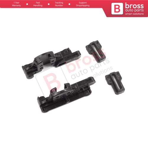 Sunroof Glass Rail Slider Slideway Bracket Set for Renault Megane Scenic MK2 3 Laguna MK3 Koleos Latitude Talisman