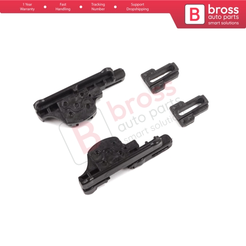 Sunroof Glass Rail Slider Slideway Bracket Set for Renault Megane Scenic MK2 3 Laguna MK3 Koleos Latitude Talisman