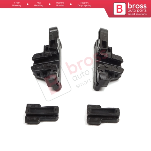 Sunroof Glass Rail Slider Slideway Bracket Set for Renault Megane Scenic MK2 3 Laguna MK3 Koleos Latitude Talisman