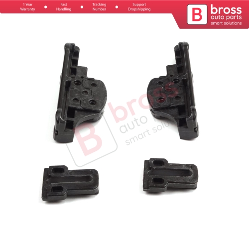 Sunroof Glass Rail Slider Slideway Bracket Set for Renault Megane Scenic MK2 3 Laguna MK3 Koleos Latitude Talisman