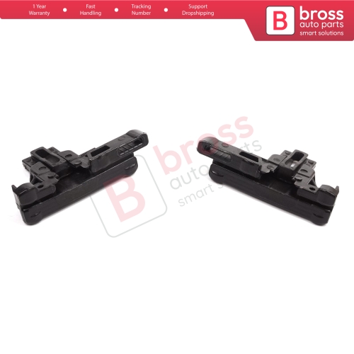 Sunroof Glass Rail Slider Slideway Bracket Set for Renault Megane Scenic MK2 3 Laguna MK3 Koleos Latitude Talisman