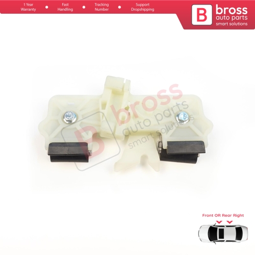 Window Regulator Repair Clips Right Door for Ford Fiesta MK6 CB1 CCN JA8 JR8 2008-2017 4/5 Door 1568365 1567309