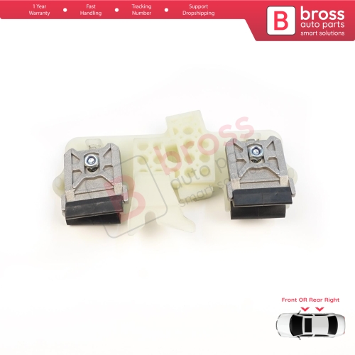 Window Regulator Repair Clips Right Door for Ford Fiesta MK6 CB1 CCN JA8 JR8 2008-2017 4/5 Door 1568365 1567309