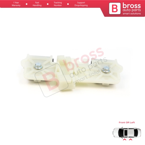 Window Regulator Repair Clips Left Door for Ford Fiesta MK6 CB1 CCN JA8 JR8 2008-2017 4/5 Door 1573811 1568451