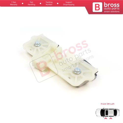 Window Regulator Repair Clips Left Door for Ford Fiesta MK6 CB1 CCN JA8 JR8 2008-2017 4/5 Door 1573811 1568451