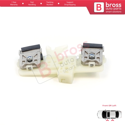 Window Regulator Repair Clips Left Door for Ford Fiesta MK6 CB1 CCN JA8 JR8 2008-2017 4/5 Door 1573811 1568451