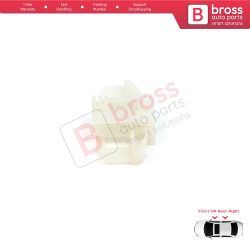 Window Regulator Repair Clips Front or Rear Right Door for Renault Scenic Grand Scenic MK2 JM0/1 2003-2009 8200118775