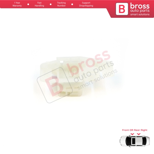 Window Regulator Repair Clips Front or Rear Right Door for Renault Scenic Grand Scenic MK2 JM0/1 2003-2009 8200118775