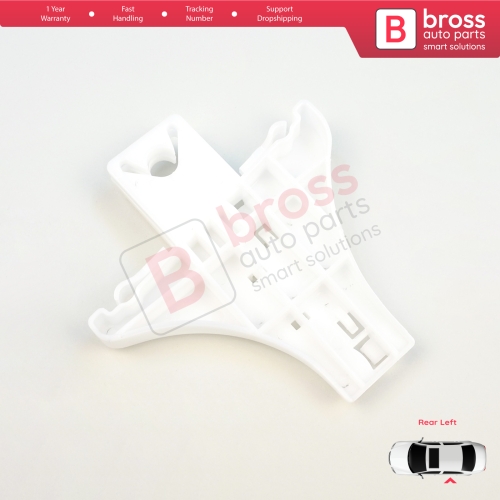 Window Regulator Repair Clips Rear Left Door for Citroen C5 MK1 DC DE RC RE 2001-2008 5-Door 9632533480
