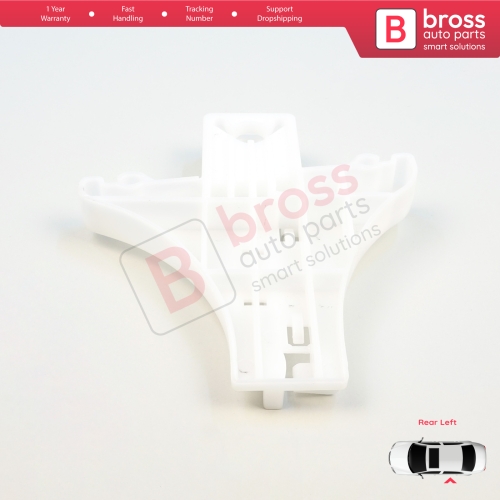 Window Regulator Repair Clips Rear Left Door for Citroen C5 MK1 DC DE RC RE 2001-2008 5-Door 9632533480