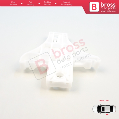 Window Regulator Repair Clips Rear Left Door for Citroen C5 MK1 DC DE RC RE 2001-2008 5-Door 9632533480