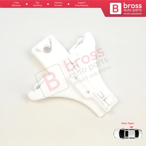 Window Regulator Repair Clips Rear Right Door for Citroen C5 MK1 DC DE RC RE 2001-2008 5-Door 9632533380