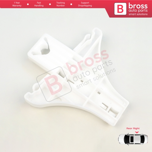 Window Regulator Repair Clips Rear Right Door for Citroen C5 MK1 DC DE RC RE 2001-2008 5-Door 9632533380