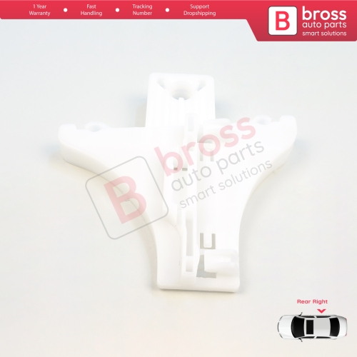 Window Regulator Repair Clips Rear Right Door for Citroen C5 MK1 DC DE RC RE 2001-2008 5-Door 9632533380
