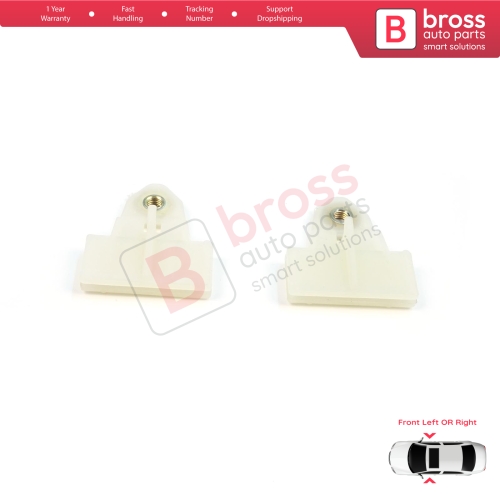 Window Glass Holder Connector Sash Clips Front for Nissan Qashqai J10 Note E11 Micra K12 Pathfinder R51 Primera P11