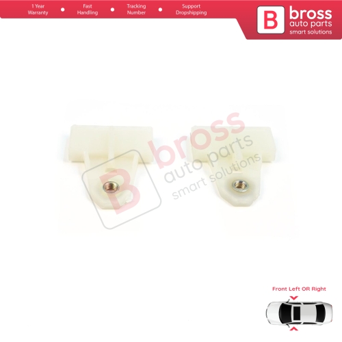 Window Glass Holder Connector Sash Clips Front for Nissan Qashqai J10 Note E11 Micra K12 Pathfinder R51 Primera P11