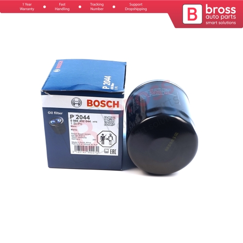 Oil Filter Genuine Bosch P2044 0986452044 for Suzuki Swift Vitara SJ 410 413 Baleno Vitara Jimny SX4 Samurai Liana