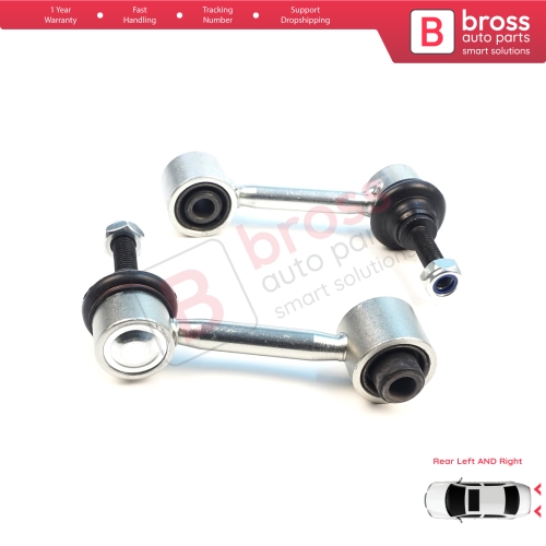 2 Pieces Rear Sway Bar Stabilizer Link for Seat Alhambra MK2  Altea 5P XL Leon 2 Toledo 3 Skoda Octavia 2 A5 Superb 2 3T Yeti 5L 1K0505465C