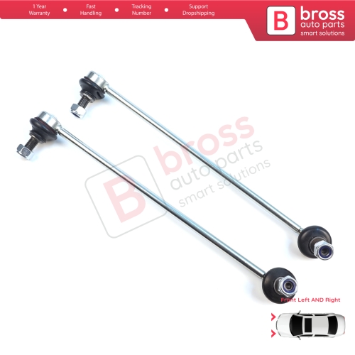 2 Pieces Front Sway Bar Stabilizer Link for Skoda Karoq Kodiaq 2 Octavia 2 3 4 Superb 2 3 Yeti 1K0411315B
