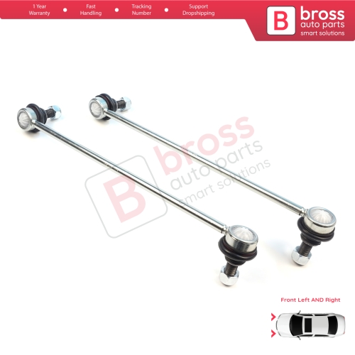 2 Pieces Front Sway Bar Stabilizer Link for Skoda Karoq Kodiaq 2 Octavia 2 3 4 Superb 2 3 Yeti 1K0411315B