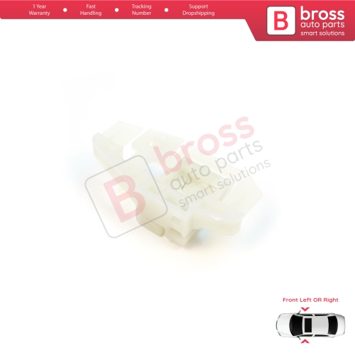 Window Regulator Repair Clips B Front Left or Right Door for Citroen Xsara N2 N0 1997-2010 3/5-Door 9221H4 9221H3