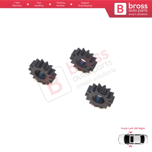 Front Seat Lumbar Support Motor Repair Gears for Chevrolet Avalanche Silverado Suburban Tahoe TrailBlazer Schukra 2010002F