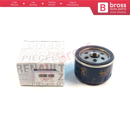 Oil Filter Genuine Renault MAIS 7700274177 for Mitsubishi Carisma Space Star Suzuki Grand Vitara Jimny Samurai