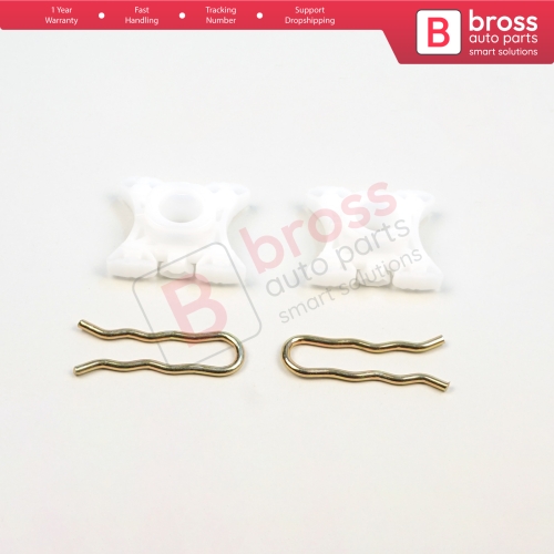Window Regulator Sliding Shoe Pivot Clips For Opel Astra G Coupe Convertible T98 2000-2006 5140033 5140034