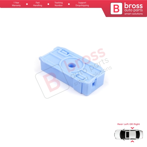 Rear Quarter Window Regulator Repair Clips for BMW 3 Series E36 E46 M3 318 320 323 325 328 6 E63 650i 650Ci Coupe Convertible