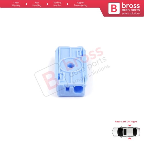 Rear Quarter Window Regulator Repair Clips for BMW 3 Series E36 E46 M3 318 320 323 325 328 6 E63 650i 650Ci Coupe Convertible
