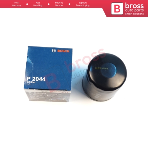 Oil Filter Genuine Bosch P2044 0986452044 for Fiat Sedici FY Mini Hatchback R50 R53 Subaru Justy III G3X
