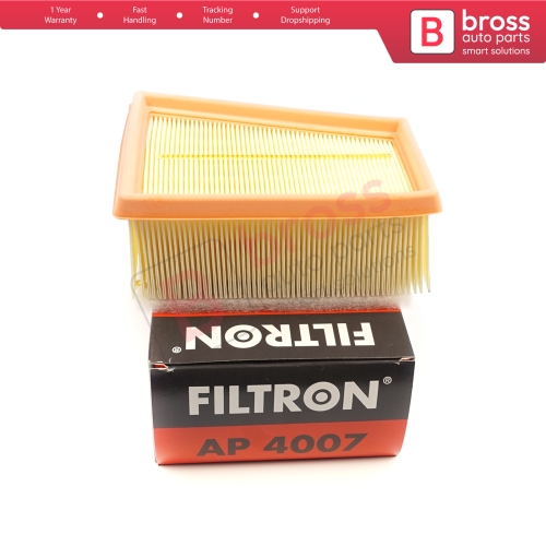 Air Insert Filter Genuine FILTRON AP 4007 for Opel Vauxhall Vivaro A J7 X83 with F4R Motor