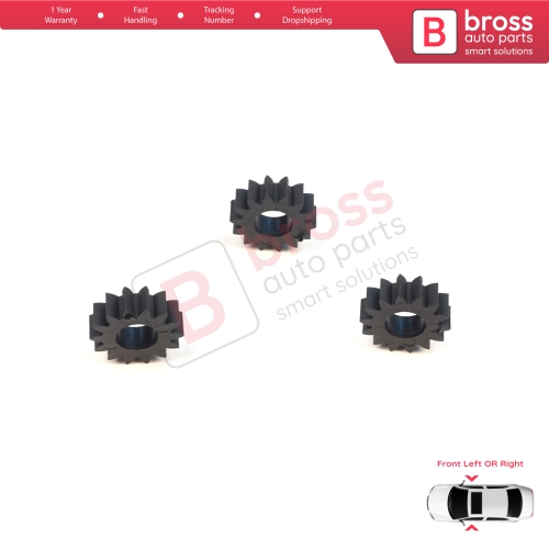 Front Seat Lumbar Support Motor Repair Gears for Dodge RAM 1500 2500 3500 4500 5500 2009-2024 Schukra 2010002F